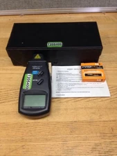 VELLEMAN DTO6234 DIGITAL TACHOMETER w/ Case and Manual 