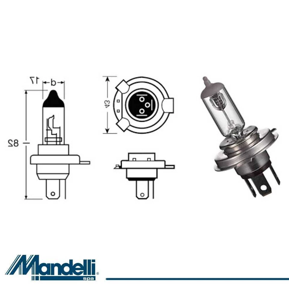 Lampara Hs1 X-Racer 12V-35 / 35W / Px43T Gas Gas Ec 250 2001-2010 6690060 Foto 2 de 2