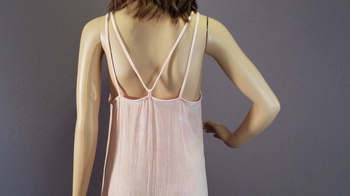 Vestido sin mangas para mujer Aerie rosa tie dye con tiras talla S - Imagen 6 de 13