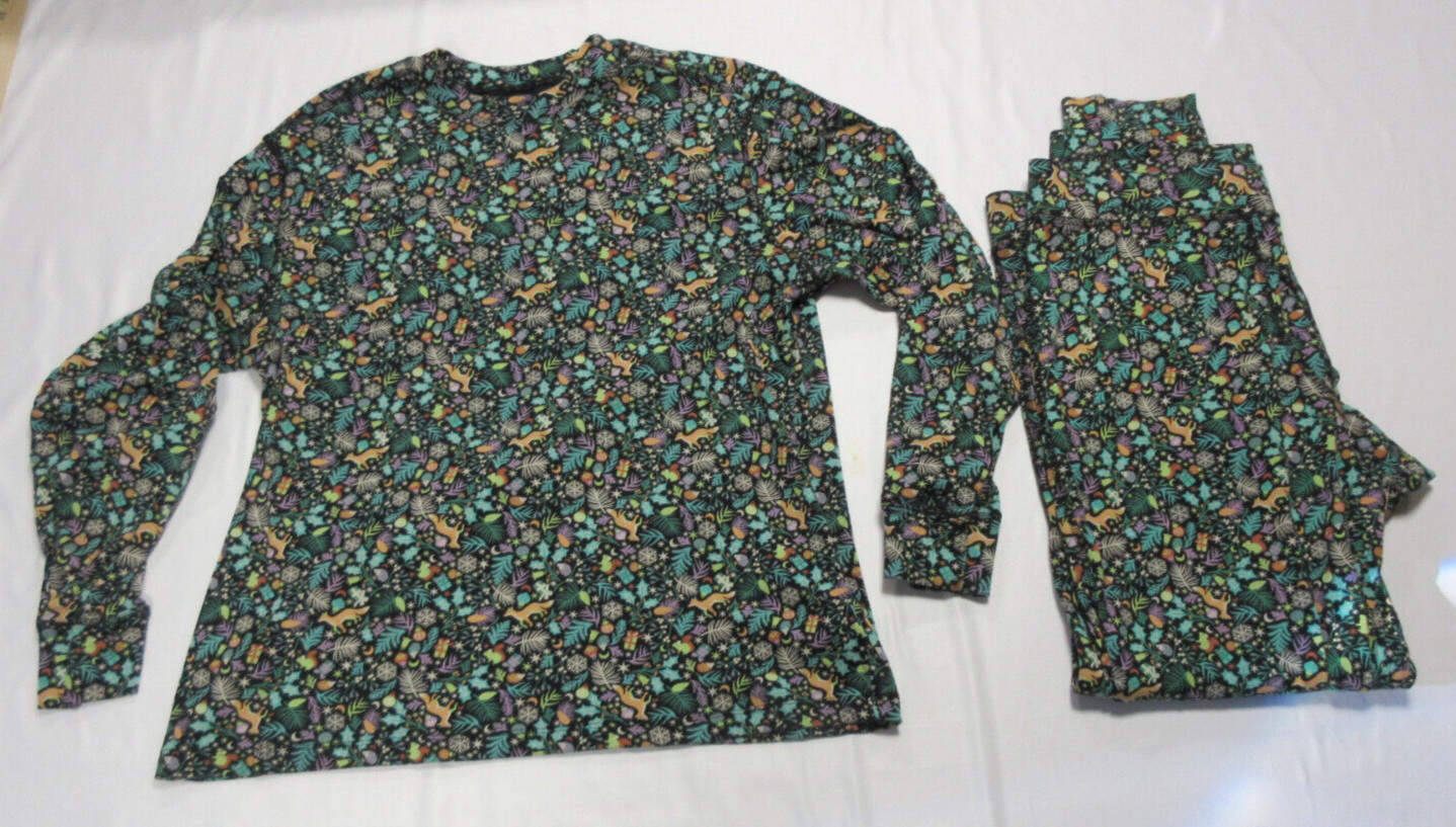 Amazon Essentials - Black Enchanted Forest Pajama… - image 1