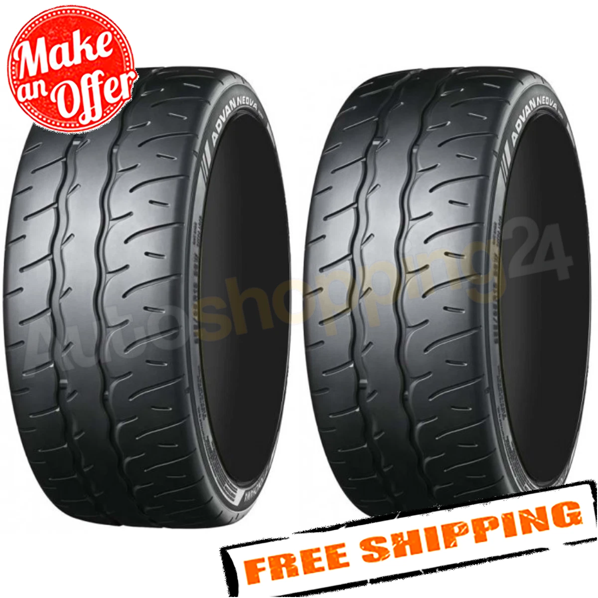 Yokohama 110111971 Set of 2 275/30R20 ADVAN Neova AD09 Tires