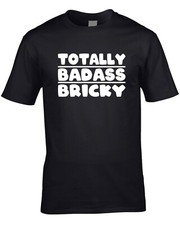 Funny Bricky Mens T-Shirt Statement Gift Job Work Bricklayer Site Builder Cool