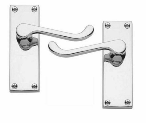 Kwikset 91540-030 Milan Door Handle Lever With Modern Contemporary Slim Round Design For Home Hallway Or Closet Passage In Iron Black