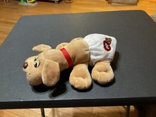 Pound Puppies Newborn Plush with Diaper Light Brown 8" Toy Stuffed Animal