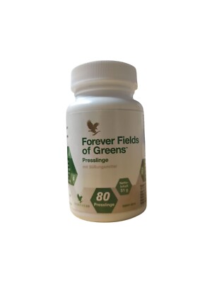Forever Fields of Greens  - 80 Tabletten Brandneu