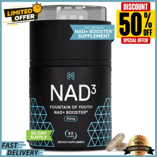 HPN Supplements NAD3 NAD+ Booster %7cAnti Aging Cell Booster,Nicotinamide Ribosi