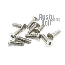 M3 x 10mm, Socket Head Screws, Ultra Low Profile, Thin, Wafer, Stainless Steel