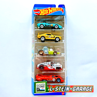 Hot Wheels 5Er Geschenkset Spielzeugfahrzeuge Retro Racers HTV50 Neu & Ovp