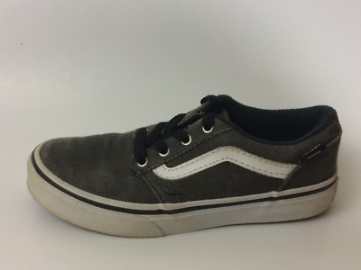 VANS Classic Skate Shoes Gray Corduroy Casual Boys Youth Big Kid Sneaker  Brown