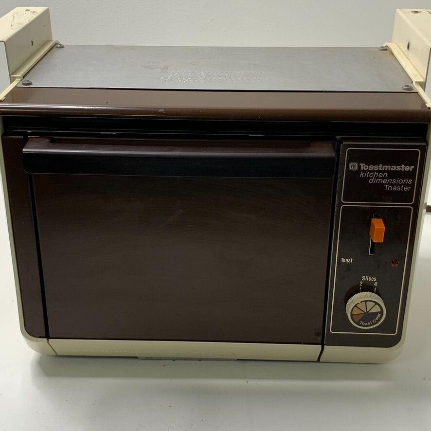 Vintage Toastmaster Kitchen Dimensions Toaster Model 785A Under
