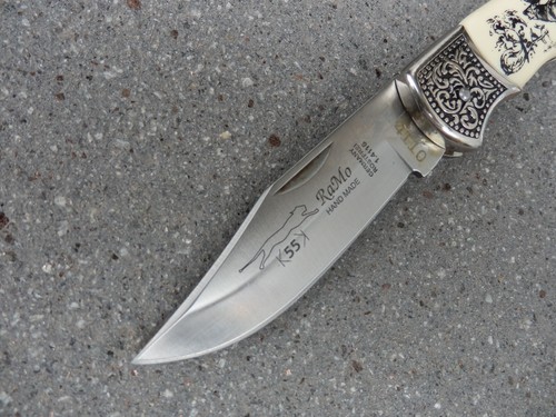 RaMo-Rainer Morsbach Solingen K55K Jagd Sammler Taschenmesser Handmade rostfrei. - Bild 8 von 11