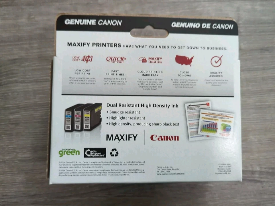 Canon MAXIFY 3-Color Ink Pack Sealed - Image 4 of 4