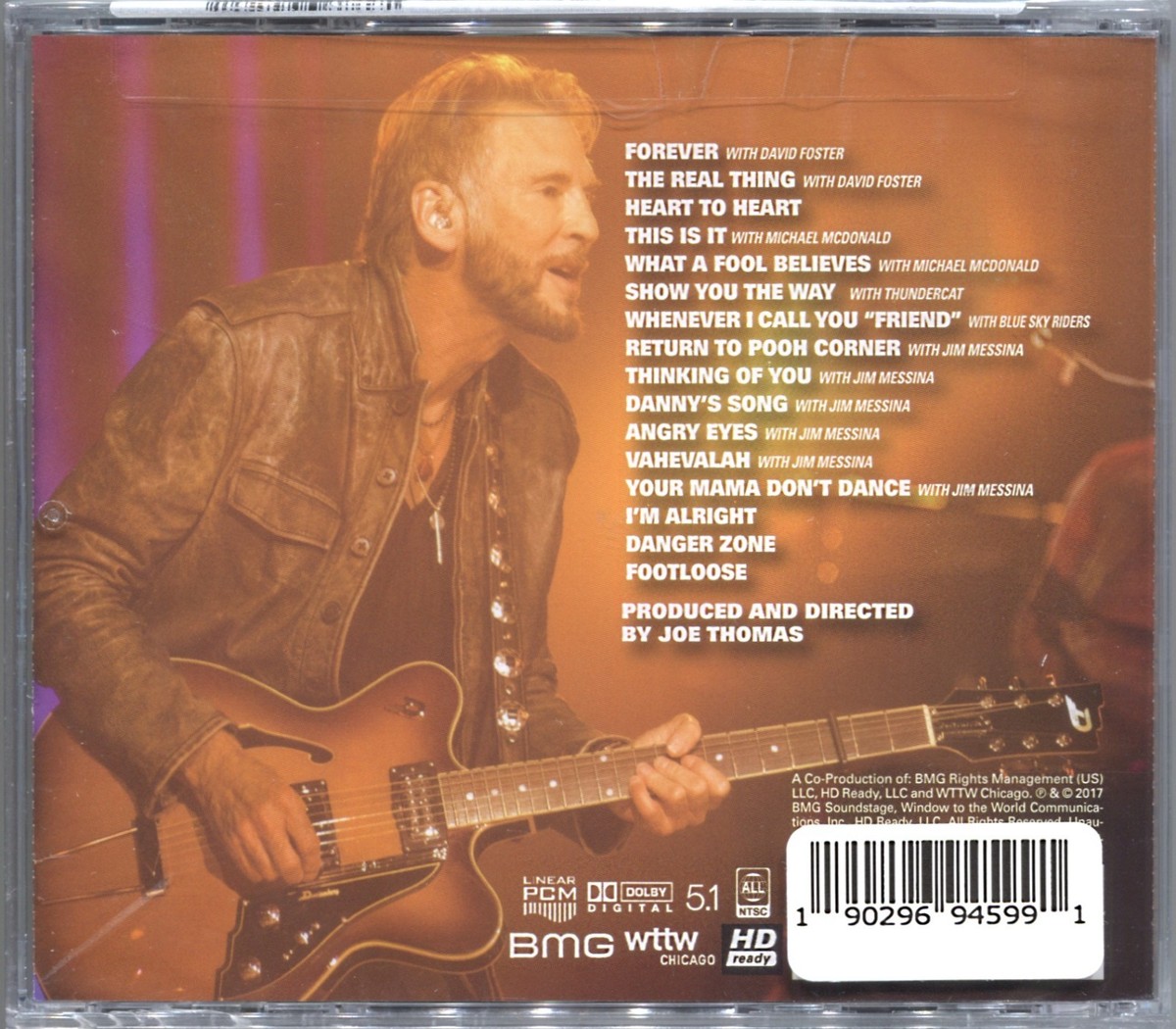 KENNY LOGGINS and Friends LIVE ON SOUNDSTAGE Walmart CD+DVD SET