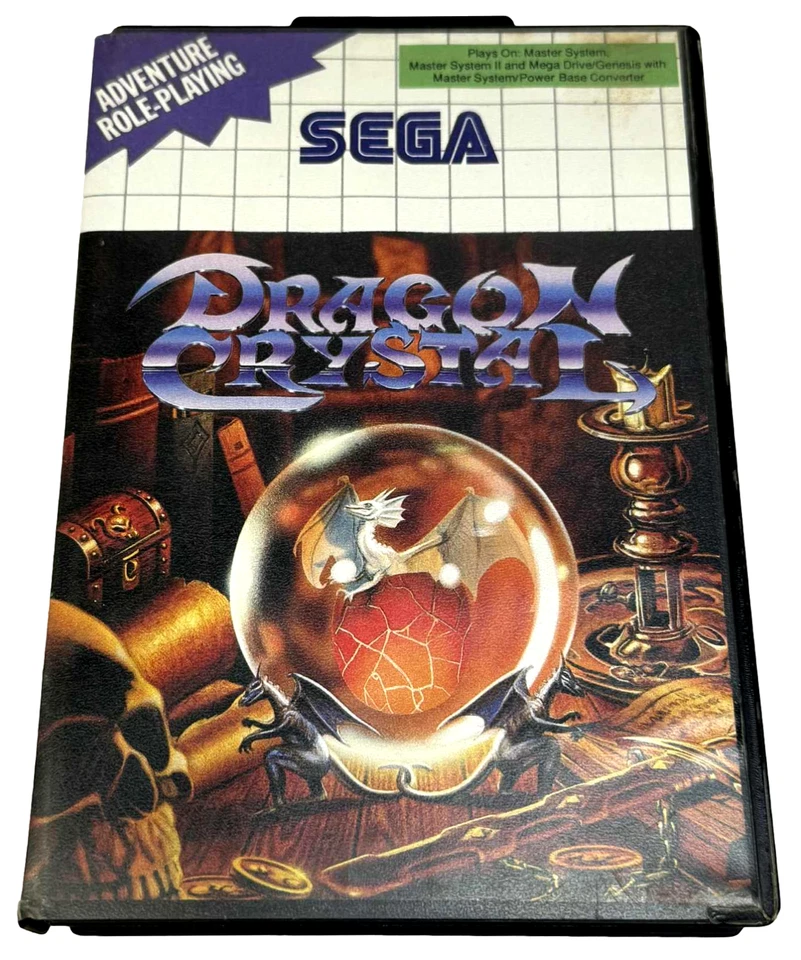 Crystal Dragon Sega Master System *Complete* - Image 2 of 4
