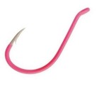 Package of 7 Size 4 Fluorescen?t Pink Gamakatsu Octopus Fishing Hooks — photo 1