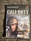 Call of Duty Finest Hour - Playstation 2 PS2 - Complete Tested And works