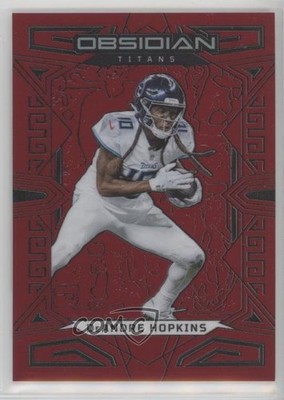 2023 Panini Obsidian Asia Electric Etch Red Flood 52/90 DeAndre Hopkins #94 0o5t