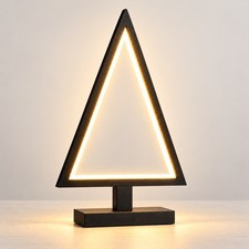 LED Weihnachtsbaum Tischlampe 2W Warmwei&szlig; USB Weihnachtsdeko Adventsbeleuchtung