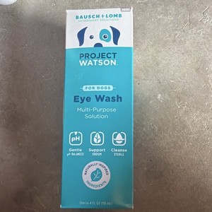 Bausch + Lomb Project Watson Eye Wash for Dogs Multi-Purpose Solution 4 fl oz