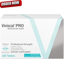 Viviscal Professional Hair Growth Supplement 180 Count. Expiry 09/2027