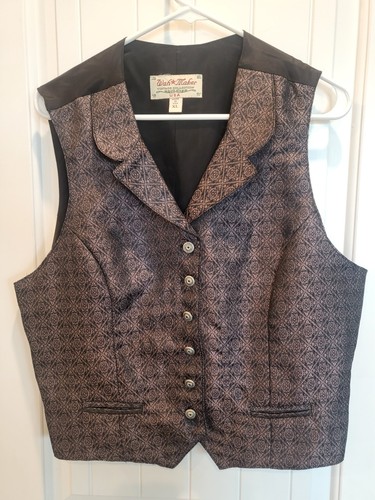 Vintage Wah Maker Lady Huron Vest - XL - SASS Western
