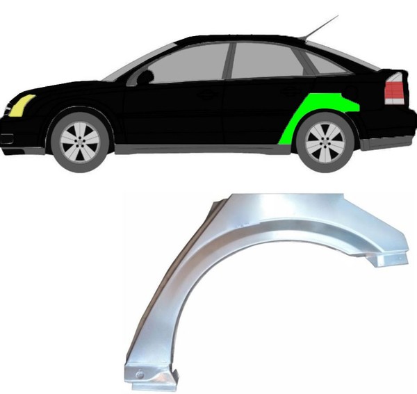 Radlauf FüR Opel Vectra C 2002 – 2009 Links-image
