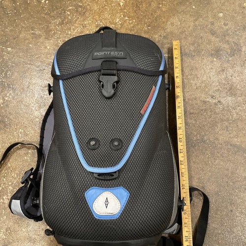 Point 65 - Boblbee Velocity 15 Backpack Gray Black Travel Secure Pack Bag - Picture 4 of 13