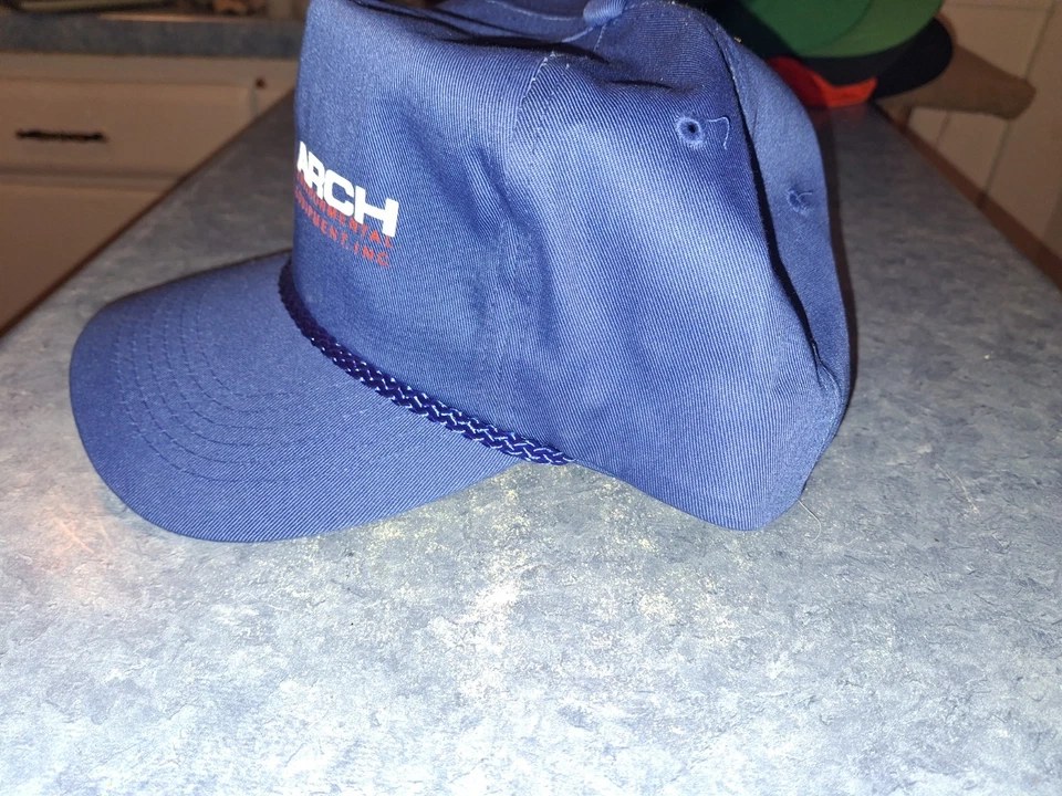 ARCH EQUIPO AMBIENTAL Sombrero Gorra Ajustable Azul Foto 2 de 3