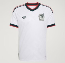 Adidas Mexico 26 Away Authentic Soccer Jersey Men's Size 2XLarge New JY5539