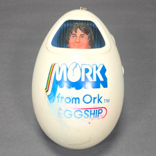 Vintage 1979 Mork & Mindy Mork From Ork Egg Spaceship Radio Mattel RobinWilliams