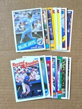George Bell 1985-1992 Lot Donruss Score Topps Blue Jays Chicago Cubs All-Star