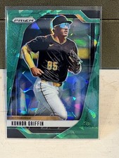 2025 Panini PRIZM - Konnor Griffin GREEN Cracked Ice PRIZM (RC)