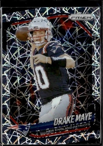 2025 Panini Prizm Drake Maye Lazer Prizm