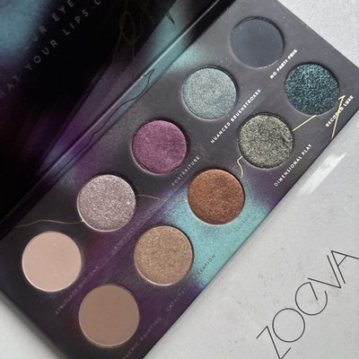 Zoeva Eclectic Eyes Lidschatten Palette 10 Farbtöne schimmert matt 