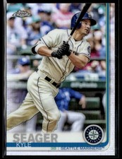 2019 Topps Chrome #156 Kyle Seager Refractor Baseball Card 0603J