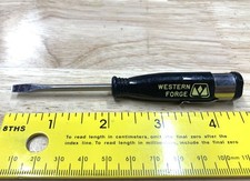 Rare New Western Forge Pocket Screwdriver Fla...