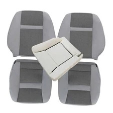  Driver and Passenger Bottom and Top Lean Back and Driver Foam Cushion 