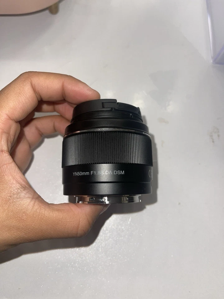 YONGNUO YN50mm F1.8S Lens for Sony E-Mount, APS-C, Autofocus/Manual, Black, Sony - Image 3 of 4