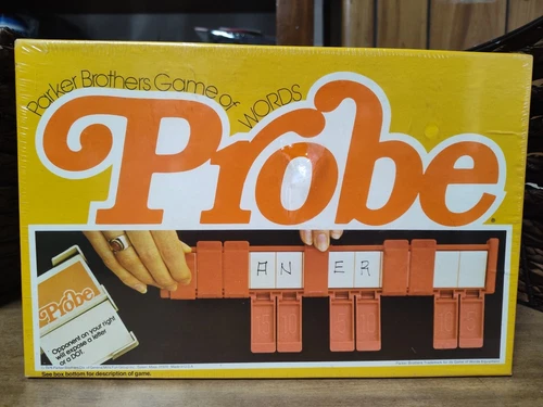 Vintage FACTORY SEALED NEW Parker Brothers Game Of Words 1976 Probe Board Game