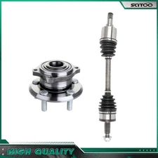 AWD Front RH CV Axle Shaft + Wheel Hub Bearing For Dodge Charger 2007-2020 2018