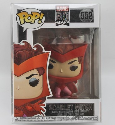 Marvel X-Men Scarlet Witch Funko Pop #552 Action Figure 80 Years