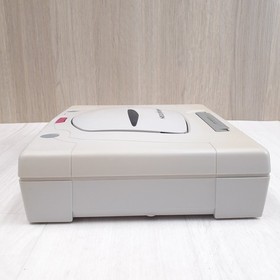 Sega Saturn white Console with 2 Virtua Gun controllers & 5 games Japanese