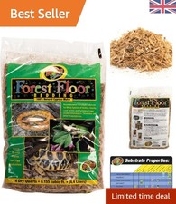 4.4L Zoo Med Forest Floor Bedding: Ideal Substrate for Snakes and Amphibians