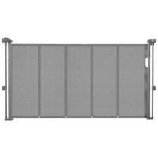 55/71/110'' Retractable Baby Gate 34in Tall Extend Wide Retractable Gate for Kid