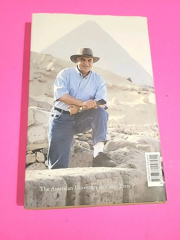 Signed, Mountains of the Pharaohs, Zahi Hawass, Hardcover, DJ, 2006 - Image 2 of 4