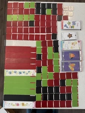 SIZZIX 140 Mixed Lot SIZZLITS Cutting Dies Animals Halloween Flowers Christmas