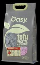 Oasy lettiera vegetale tofu red berries 6LT