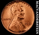 1953 Lincoln Wheat Cent- Choice Gem Brilliant Uncirculated- No Reserve #K2056