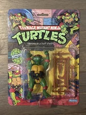 TMNT Teenage Mutant Ninja Turtles Raphael Playmates 1988 MOC Mint On Card NEW