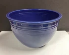 Vintage Fiesta # 7 ~ Cobalt Mixing Bowl ~ No Rings ~ Very Nice Condition